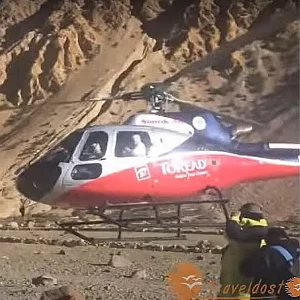 Kailash Mansarovar yatra Helicopter tour Hilsa